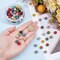 100 Pieces 10mm Crystal Beads Rhinestones Beads Pave Disco Ball Beads Mixed Color Polymer Clay Diamond Round Beads for Summer Bling Pen Bracelet Necklace Earring Jewelry Making Christmas